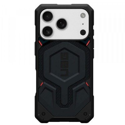 Husa MagSafe pentru Apple iPhone 17 Pro Max, Urban Armor Gear, Monarch Pro Kevlar, Neagra foto