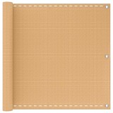 Cumpara ieftin Ecran de balcon Dreptunghiular 75 x 600 cm HDPE si Aluminiu