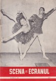 Almanah Scena si ecranul nr. 20, 1957, 60 pagini, format brosat, 13 x 20 cm, limba romana