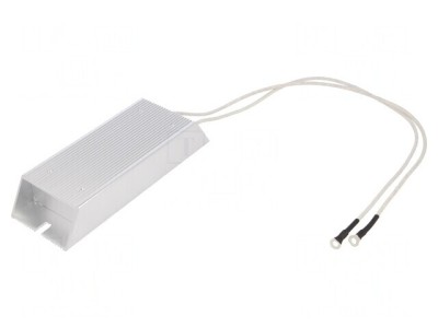Rezistor bobinat cu radiator 80&amp;Omega; 200W &amp;plusmn;5% foto