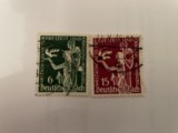deutsches reich serie timbre stampilata