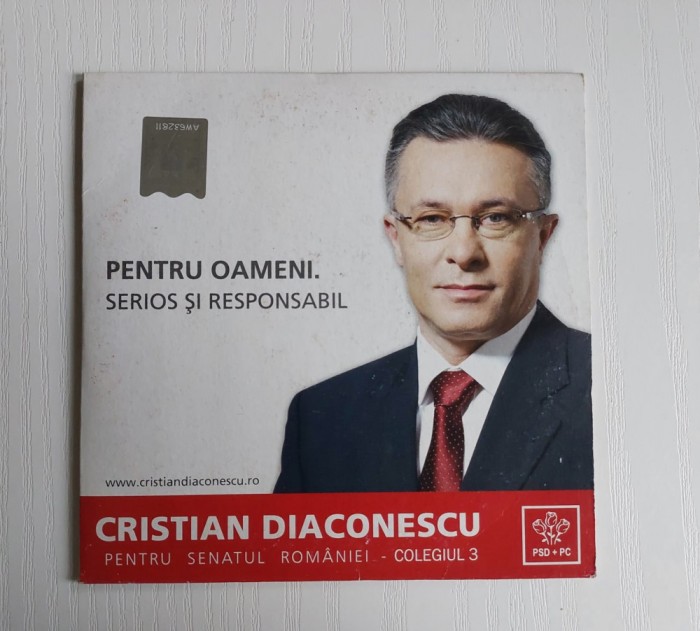 CD - compilatie cantece de Craciun / colinde - Cd promo Cristian Diaconescu