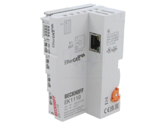 Extensie industrială EtherCAT EK1110 Beckhoff Automation -25&divide;60&deg;C IP20