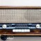 Radio cu lampi romanesc CARMEN 3 model S632/A3 - Electronica Bucuresti, nefunctional, pentru piese sau obiect de decor