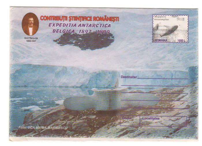 CPIB 18917 PLIC - EXPEDITIA ANTARCTICA &quot;BELGICA&quot; 1897-1899, EMIL RACOVITA