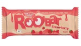 Baton cu Capsuni Invelit in Glazura Roz Bio 30 grame Roobar, Dragon Superfoods