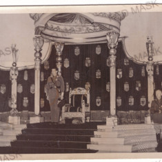 3801- Regele MIHAI si M-lul Ion ANTONESCU 18/13 cm - old Press Real Photo - 1941