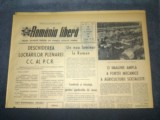 ZIARUL ROMANIA LIBERA 6 OCTOMBRIE 1967 DESCHIDEREA LUCRARILOR PLENAREI CC AL PCR