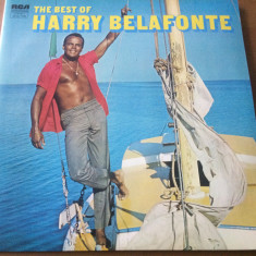 Harry Belafonte Best Of dublu disc vinyl 2 lp muzica latin calypso cuban RCA VG+