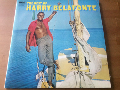 Harry Belafonte Best Of dublu disc vinyl 2 lp selectii muzica latin pop calypso cuban latino RCA records VG+ foto