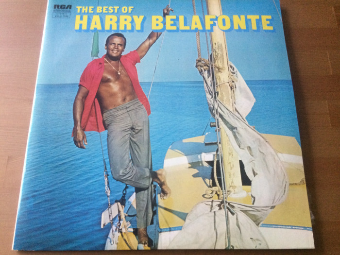 Harry Belafonte Best Of dublu disc vinyl 2 lp muzica latin calypso cuban RCA VG+