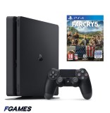 Consola Sony Playstation 4 Slim Ps4 500gb + Controller + Far Cry 5 PlayStation 4, Second-Hand
