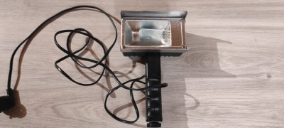 lampa pt. camere video functionala SYLVANIA SUN GUN SG &amp;ndash; 502 vintage foto