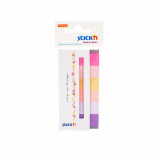 Stick Index Hartie Color 45 X 15 Mm, 6 X 30 File/set, Stick&quot;n - 6 Culori Neon Si Pastel