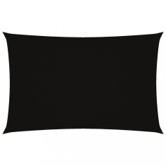 Parasolar, negru, 4x7 m, tesatura oxford, dreptunghiular