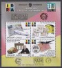 Uruguay 1998 - Expoziția Internațională de Timbre &bdquo;IBRA &#039;99&rdquo; - N&uuml;rnberg și Expoziția de Timbre Uruguay-Germania, Montevideo, Colita, MNH, Nestampilat