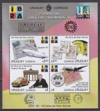 Uruguay 1998 - Expoziția Internațională de Timbre &bdquo;IBRA &#039;99&rdquo; - N&uuml;rnberg și Expoziția de Timbre Uruguay-Germania, Montevideo, Colita, MNH, Nestampilat