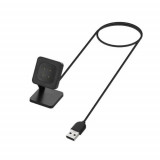 Docking stand kwmobile pentru Fitbit Versa 4/Sense 2/Versa 3 , Plastic, Negru, 60920.01