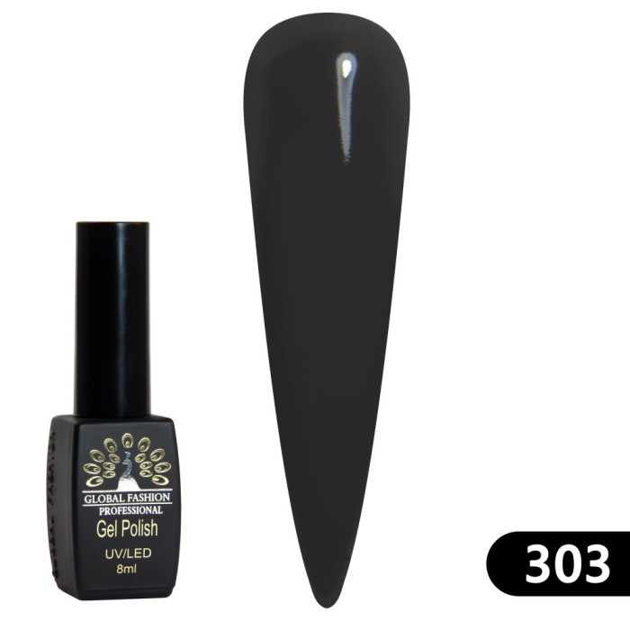 Oja semipermanenta BLACK ELITE, Global Fashion 8 ml, 303