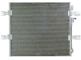 Condensator climatizare Dodge Ram 2500/3500, 09.2006-12.2009, motor 5.7 V8, 265kw/289 kw benzina, cutie automata, full aluminiu brazat, 630 (585)x550