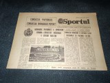 ZIARUL SPORTUL 9 NOIEMBRIE 1984
