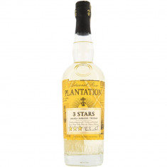 Rom Plantation 3 Stars, 0.7 L, 41.2% Alcool, Rom 41.2% Alcool, Rom Alb, Bautura Alcoolica, Bauturi Alcoolice, Rom Caraibe, Rom Caraibean, Rom Plantati