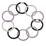 Set Elastice de Păr, Frotte, Multicolor, 10 Bucăți, Oem