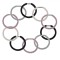 Set Elastice de Păr, Frotte, Multicolor, 10 Bucăți