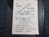 Program Turneu Volei 25-29 01 1985