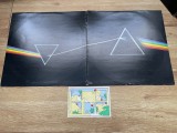 PINK FLOYD - dark side of the moon (1973,EMI/HARVEST,UK) Contine postcard -ul