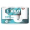 Set 18 prosoape de hartie Kilo Confort monorola, 2 straturi, 3960 foi, 6 Kg