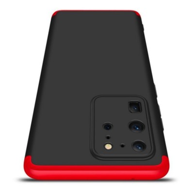 Husa Shield 360 GKK pentru Samsung S20 Ultra Black/Red foto