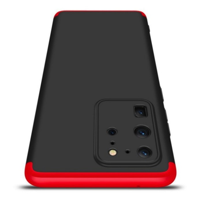 Husa Shield 360 GKK pentru Samsung S20 Ultra Black/Red