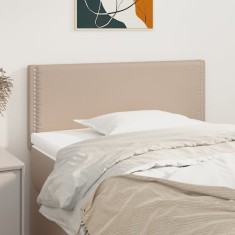 vidaXL Tăblie de pat, cappuccino, 80x5x78/88 cm, piele ecologică