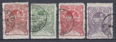 ROMANIA 1906 LP 57 TORCATOAREA EMISIUNE DE BINEFACERE SERIE STAMPILATA