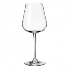 Set 6 pahare vin rosu Ardea / Amundsen 450 ml Bohemia Crystalite cu Titanium COD: 2374