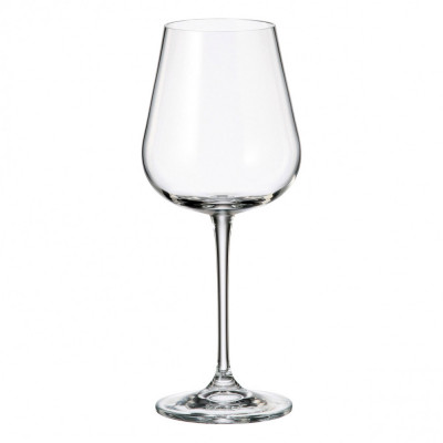 Set 6 pahare vin rosu Ardea / Amundsen 450 ml Bohemia Crystalite cu Titanium COD: 2374 foto