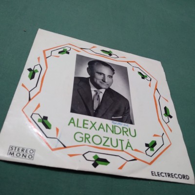 DISC VINIL ALEXANDRU GROZUTA EPC 10.439 RAR!!!STARE FB foto