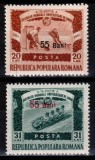 Romania 1952, LP 309, Jocurile Universitare Mondiale de Iarna (supratipar), MNH!