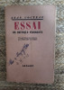 ESSAI DE CRITIQUE INDIRECTE Grasset 1932- Jean COCTEAU
