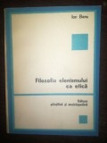 Filosofia elenismului ca etica- Ion Banu