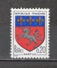 Franta.1966 Steme ale oraselor SF.533, Nestampilat