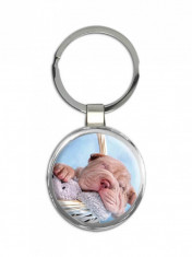 Shar Pei : Cadou Breloc : Animal de companie Catelus Caini Amuzant Prieten Dragu? foto