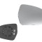 Geam oglinda exterioara cu suport fixare Suzuki Vitara, 03.2015-; Sx4 S-Cross, 05.2013-10.2016; Sx4 S-Cross, 08.2016-, Dreapta, geam convex; cromat,