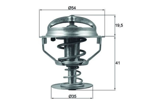 MAHLE TX 164 82D termostat,lichid racire