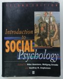 INTRODUCTION TO SOCIAL PSYCHOLOGY by MILES HEWSTONE ... GEOFFREY M . STEPHENSON , 1996