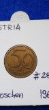 AUSTRIA 50 GROSCHEN 1967 VF