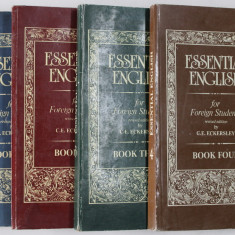 VOL 1-4 ESSENTIAL ENGLISH FOR FOREIGN STUDENTS by C. E. ECKERSLEY, 1992