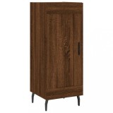 Cumpara ieftin Servanta, stejar maro, 34,5x34x90 cm, lemn compozit