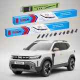Cumpara ieftin Ștergătoare Dacia Duster II HM_ 2020-2024 | Set Față și Spate Flat Premium &ndash; TeamCar&reg;